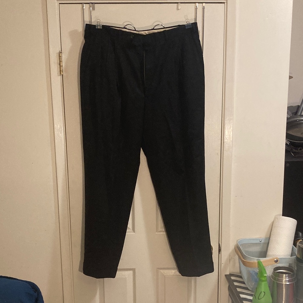 Nordstrom Classic Black Men's Dress Pants